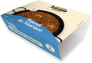 Fideuá de marisco Fajita