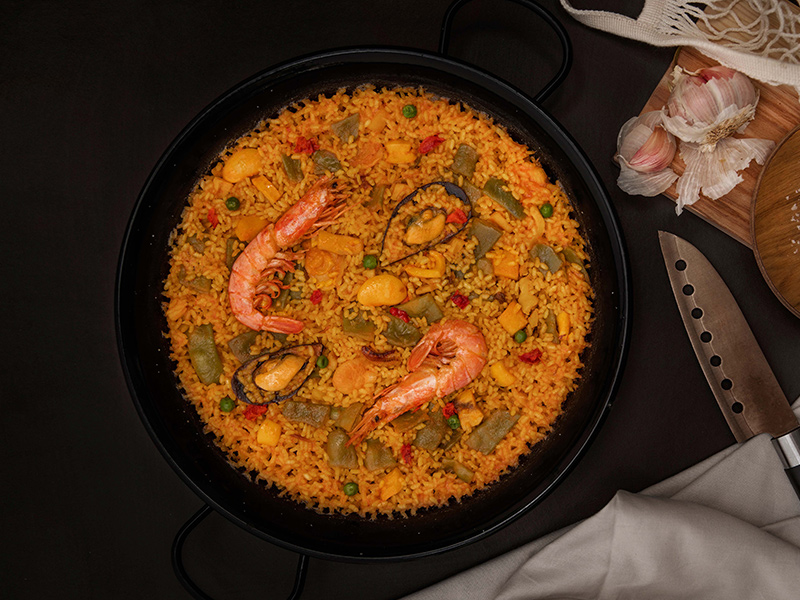 Paella marinera