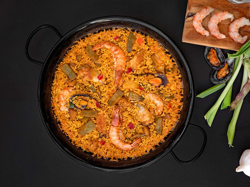 Paella mixta